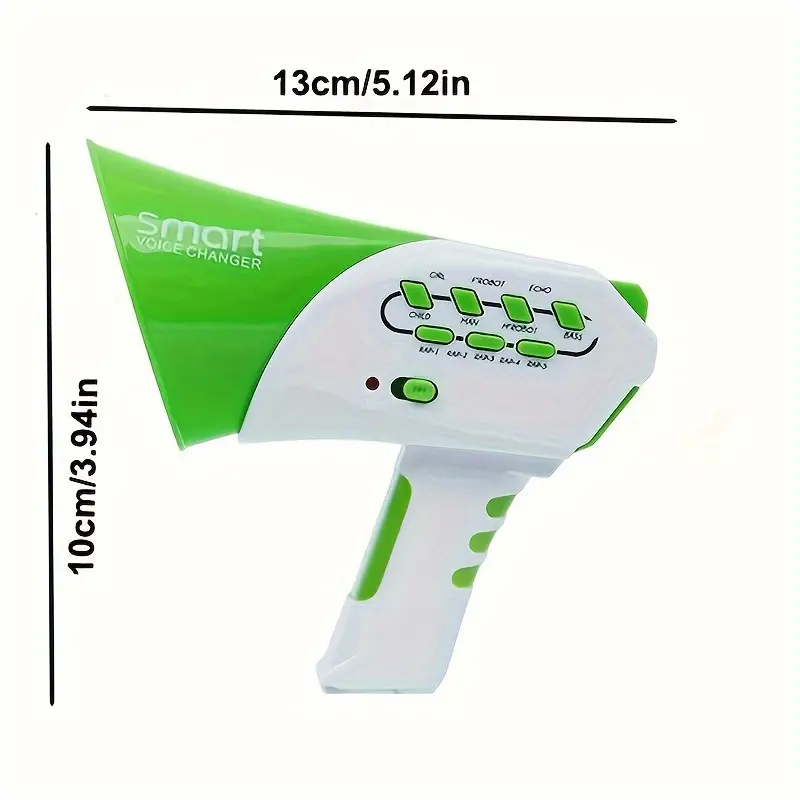 Kids Educational Mini 12 Different Voice Plastic Funny Magic Sound Smart Voice Changer Super Speaker Voice Changer For Christmas Halloween Holiday Birthday Party Gift 1
