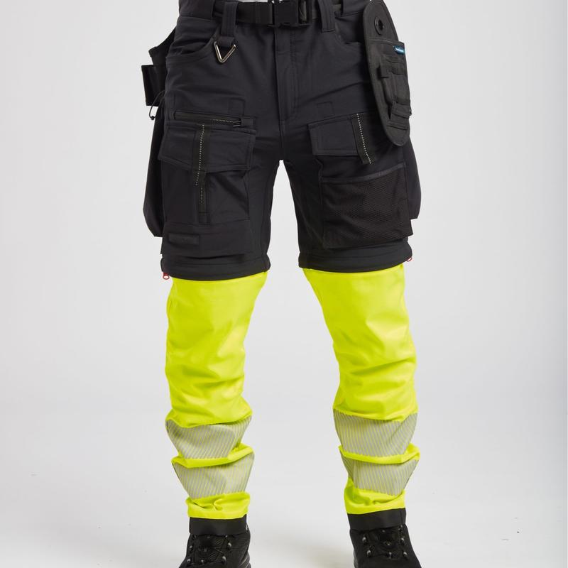 Portwest BX321 Ultimate Modular 3-in-1 Trousers - Shorts, Work Trousers and Hi Vis Trousers in One 3