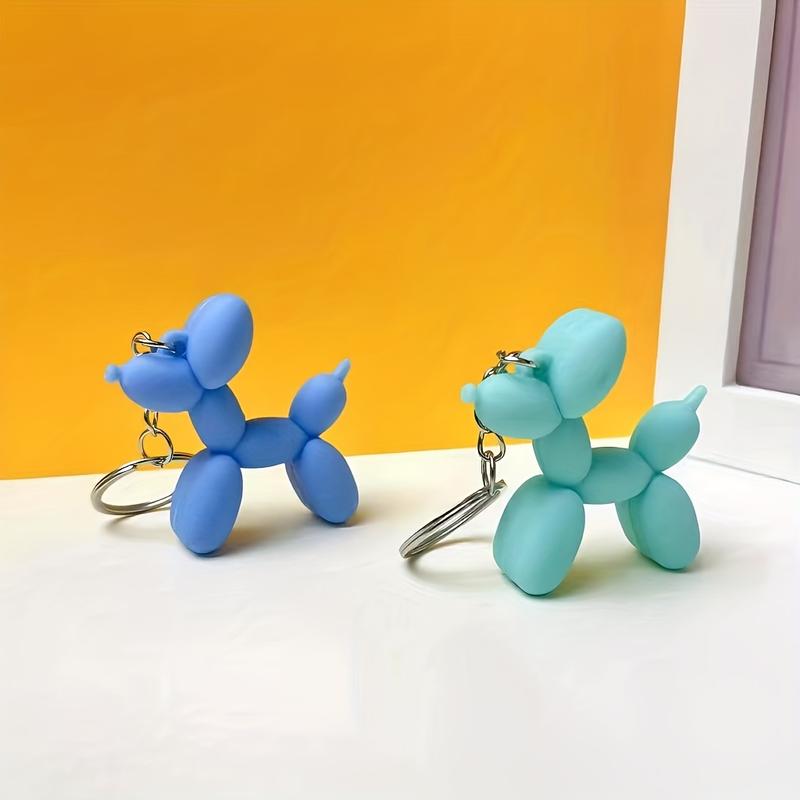 1pc, Creative Soft Rubber Bubble Dog Keychain (4.45"×2.36"), Cute Dog Charm, Bag Charm, Muti-color Dog Keychain, Keyring Packs, Holiday Gifts, Birthday Gifts, Room Decor, Party Favors 3