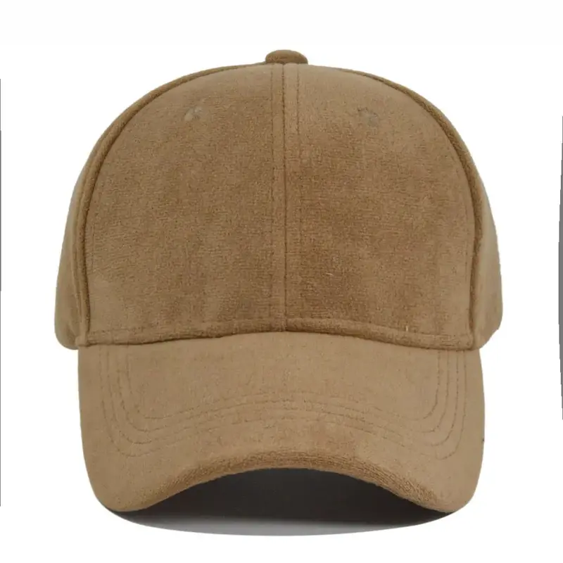 Fashion Suede Baseball Caps For Men Women Autumn Winter Solid Retro Snapback Hip Hop Hat Unisex Street Adjustable Sun Visor Caps 2