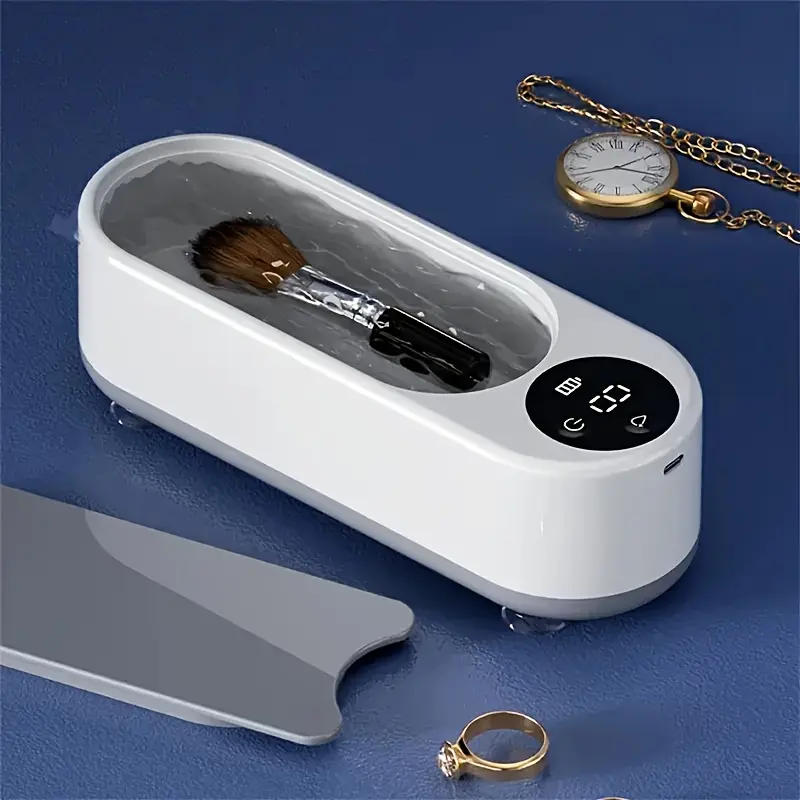 New Cleaning Machine for Home Use, Glasses Cleaner, Jewelry, Watch, Teeth Cover, Stain, Vibration Cleaning Box 1