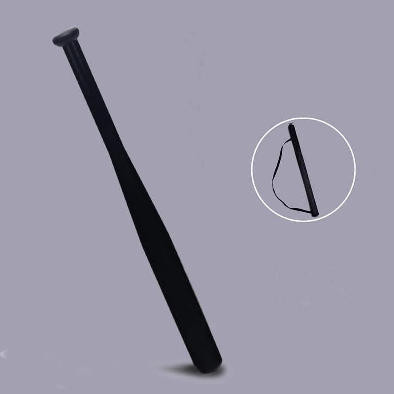 Aggloz | Baseball Bat Steel | Durable & Comfortable | Outdoor Sports | Heavy Duty Baseball Bat | Practice & Home Protection | Kids & Adult | 72cm | Black 3
