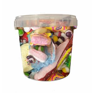 single or duo option available Freeze Dried Candy Mega Bucket, Containing Best Selling Freeze Dried Candy, Fruit Salads, Chew Bars, Moam Chews, Skittles And Much More