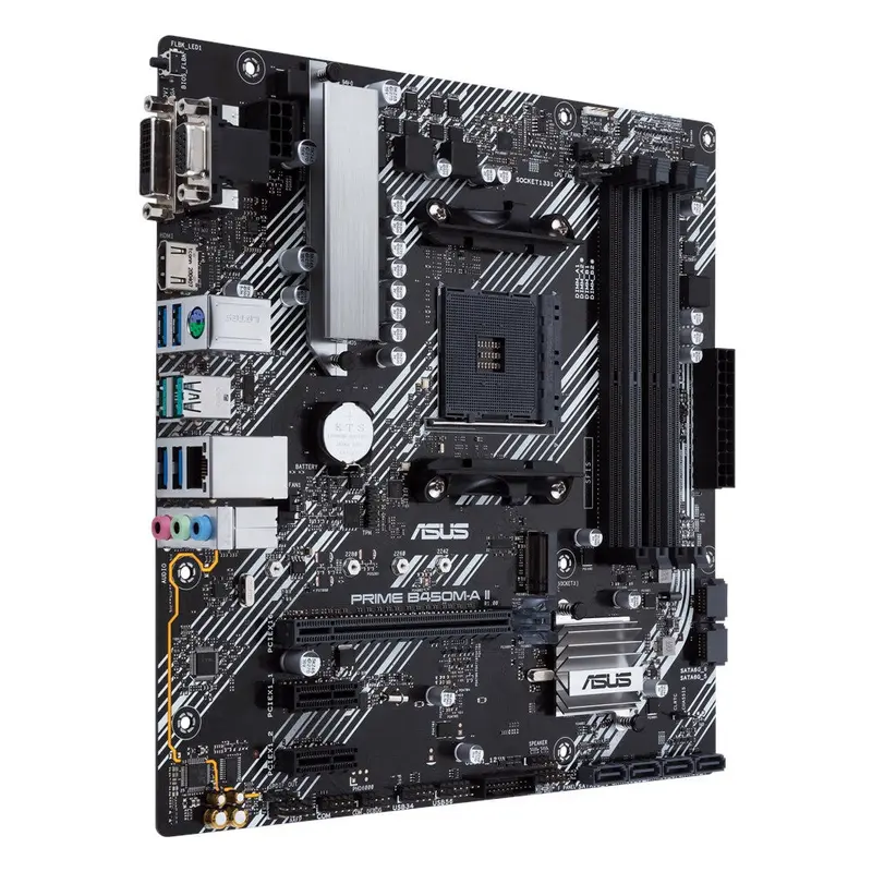ASUS PRIME B450M-A II AMD B450 Socket AM4 micro ATX 1