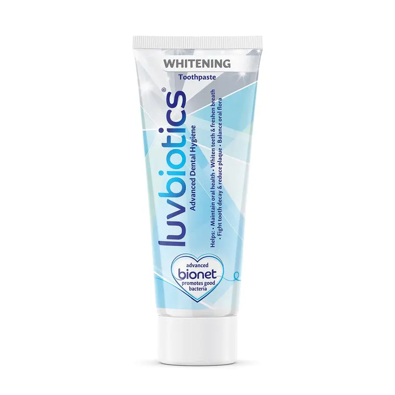 Luv Biotics Whitening Toothpaste with Oral Probiotics, Xylitol, & Aloe Vera – 75ml 0