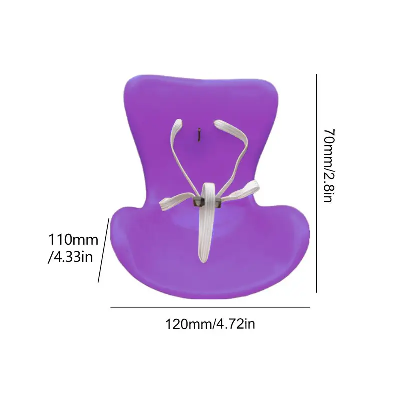Car Doll Safety Seat for OB11 Labubu, Cartoon Chair Model for Labubu, Car Seat Outlet Decor for Labubu Doll, Car Interior Styling 5