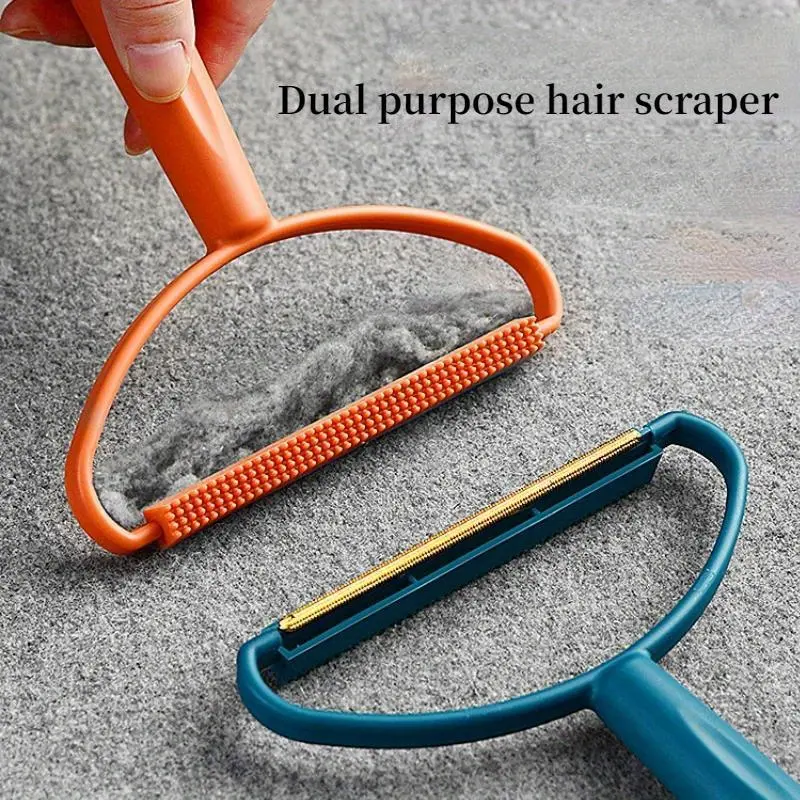 2-In-1 Pet Hair Remover & Lint Brush - Double-Sided, Battery-Free Fabric Cleaner for Dogs and Cats