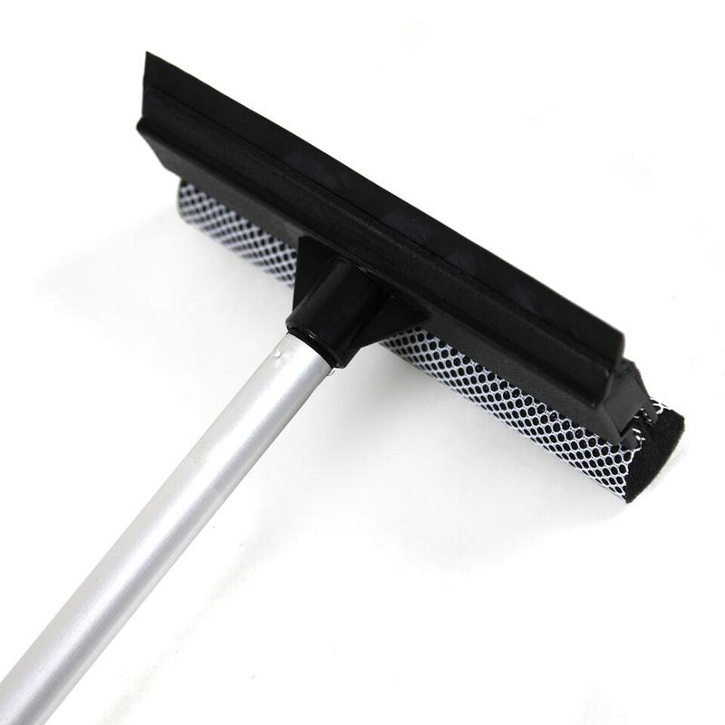 EXTENDABLE WINDOW CLEANER POLE BRUSH SPONGE SQUEEGEE LIGHTWEIGHT TELESCOPIC 3