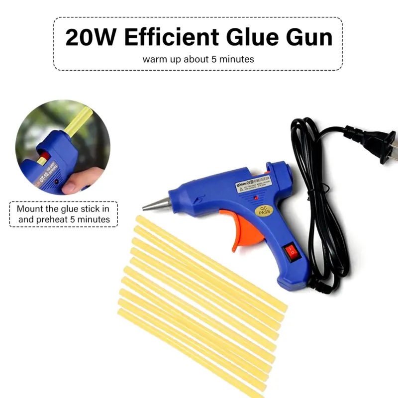 🌙[2-3 days delivery]🌙PDR Car Paintless Kit Dent Puller Lifter Repair Removal Hail Gun Tool + UK Plug 5