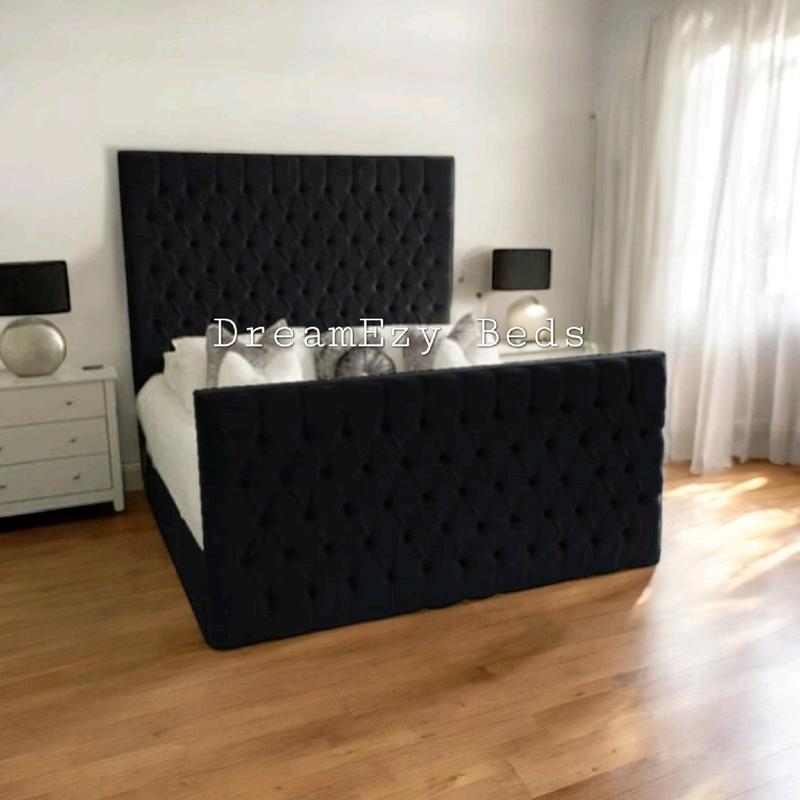 Royal Chesterfield Bed - Handcrafted Luxury Bed Frame Available In All Sizes & Colours 2