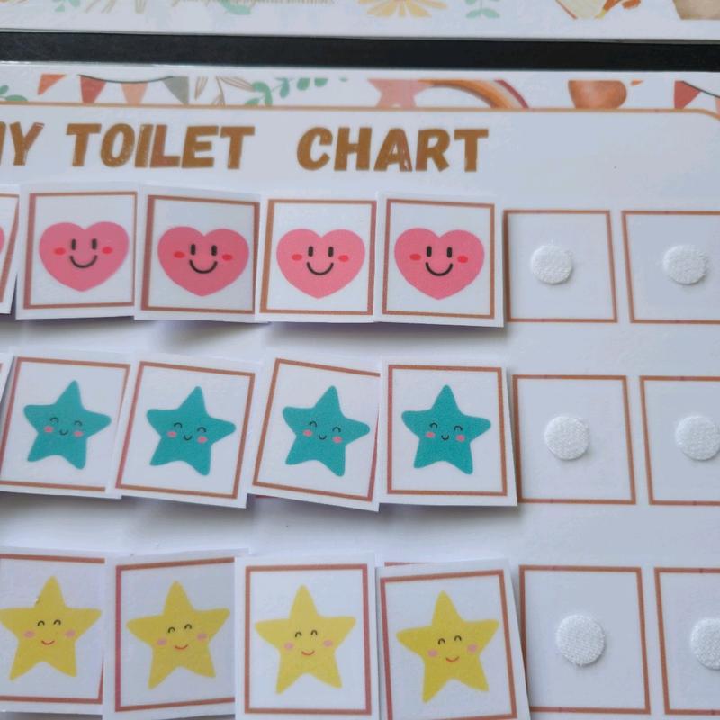 My toilet reward chart for children's potty training 5
