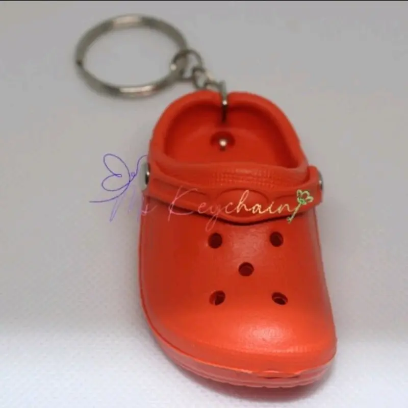 Mini Croc Clog Shoe Keychain 6