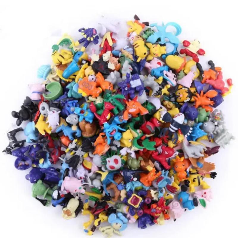 48pcs Pokemon Pikachu Mini Figures Charizard Charmander Squirtle Venusaur PVC Collection Figurine Kids Juguetes Toys Multicoloured Educational Gift Set Boys Girls Multicoloured Educational Gift Set 1