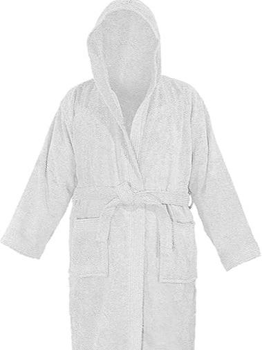 Men's & Ladies House Bathrobe Shawl 100% Egyptian Cotton Terry Towelling Hooded Luxury Robe Collar Dressing Gown Unisex Comfort Comfortable babylon Womenswear Light Summer Loungewear Plush Pockets Nightwear Soft Women Underwear Lady 2