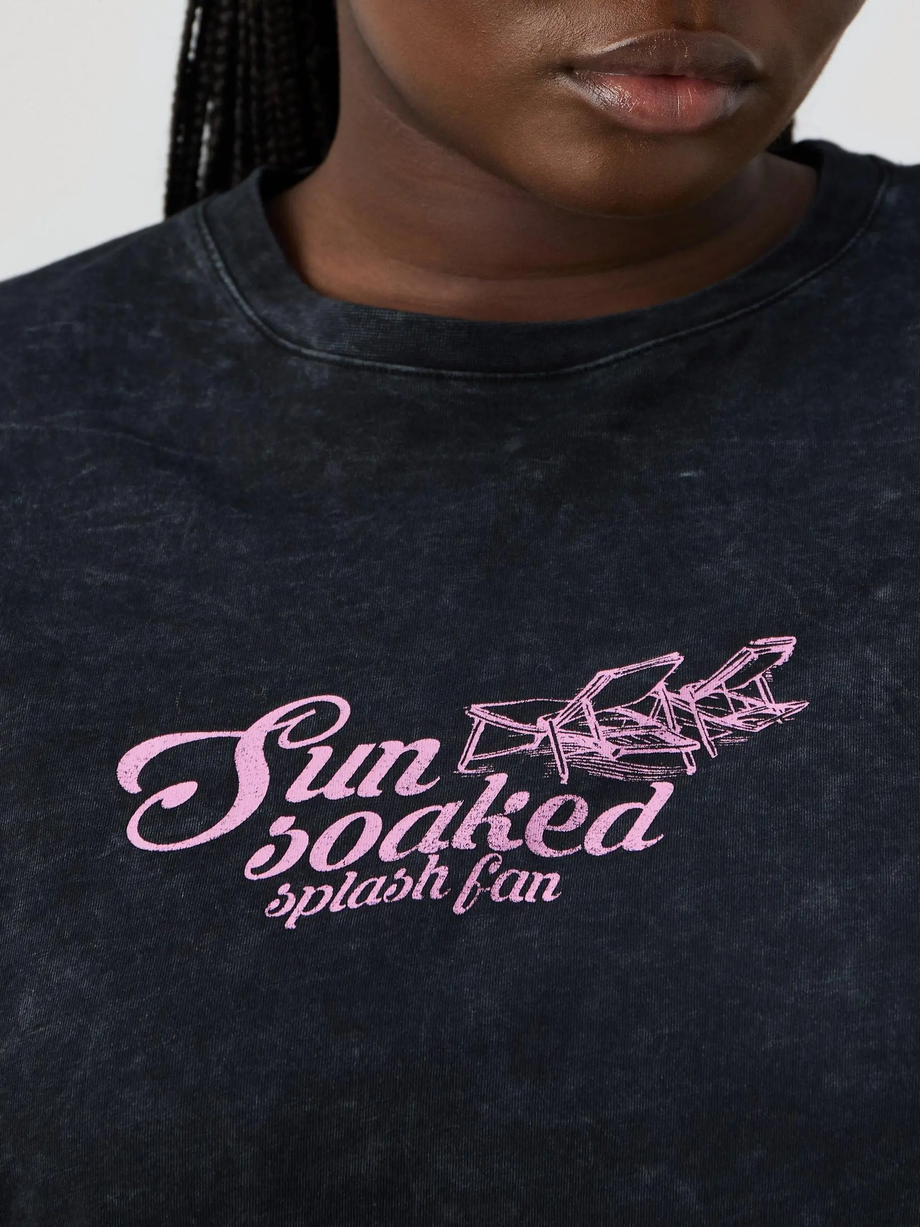 Even&Odd Curvy Print T-shirt - Print T-shirt