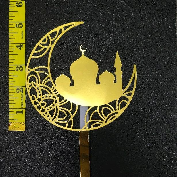 Eid Mubarak cake toppers 2