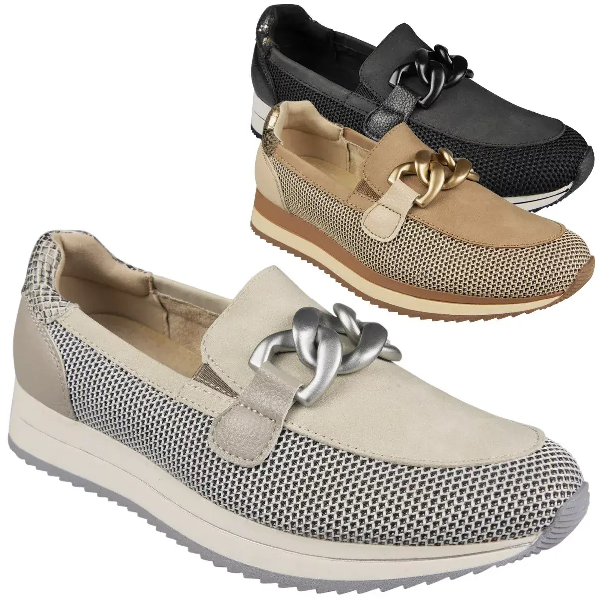 1013 Ladies Comfy Mesh Casual Cushioned Grip Slip On Trainers Shoes, Women Causal Outdoor Breathable All-match 2025 Spring