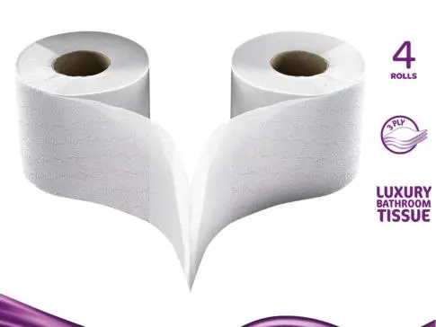 90 Bliss Cuddle 3-ply Toilet Roll - (90Pack) Soft, Quilted Bulk Toilet Rolls, Toilet Tissue and Loo Rolls – Eco-Friendly Toilet Paper Sustainably Crafted in The UK Lightweight Towel Sheets Wall Wipes Napkin toilet paper & wipes recyclable balcony 7