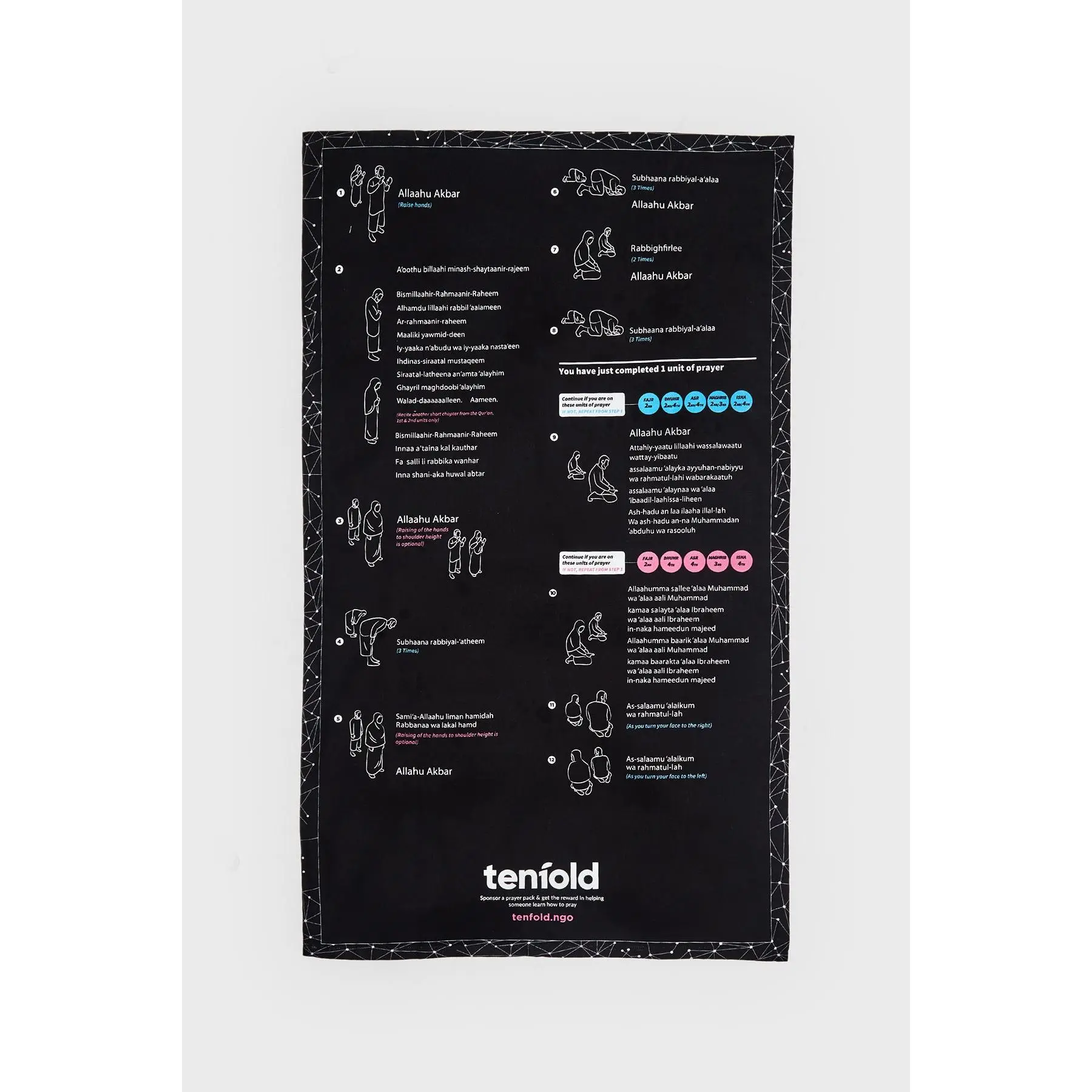 Tenfold Prayer Mat