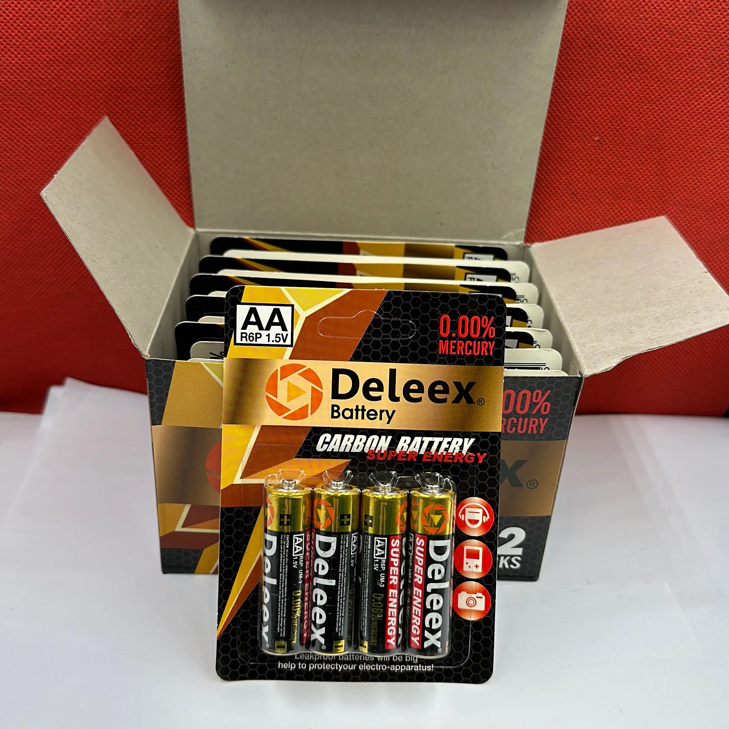 48pcs AA Batteries 1.5V Long Lasting Expiry Leakproof Alkaline Power