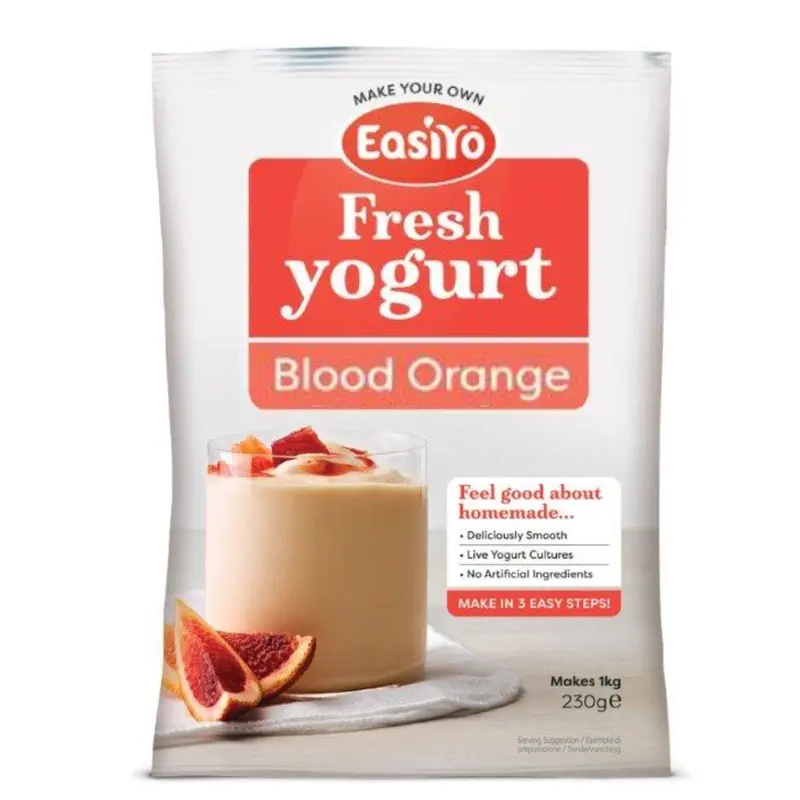 Blood Orange EasiYo Yogurt Sachet Makes 1KG | EasiYo Yoghurt Mix 0