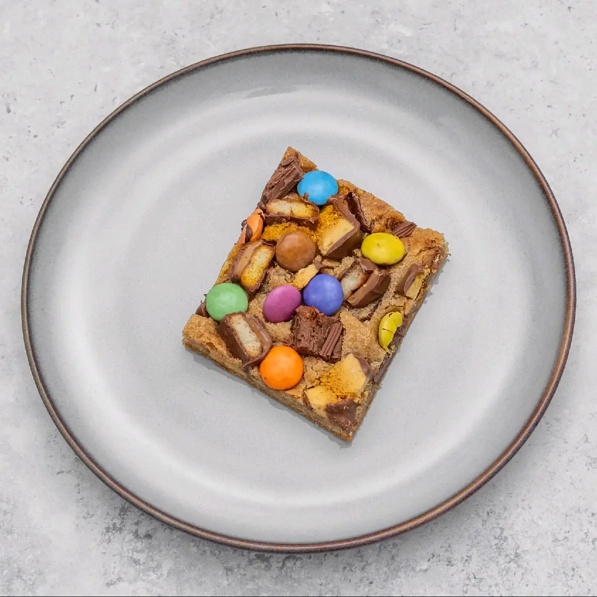 The Cookie Addiction Cookie Slab Slices - Twix, Smarties, and Crunchie Chocolate Flavor Combination - Cooky, Snack box