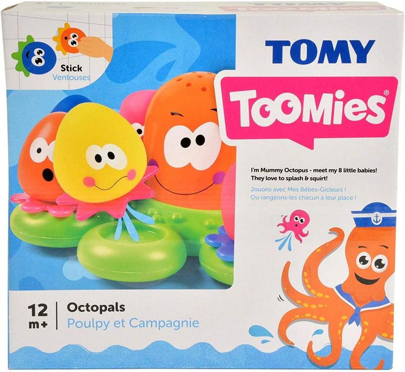 Product Introduction of TOMY Toomies Octopals Number Sorting Baby Bath Toy Educational Water Toys For Toddlers Suitable For 1, 2 and 3 Years Old Boys and Girls 7