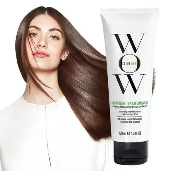 Color Wow One Minute Transformation Styling Cream 120ML - Nourishing Formula for Frizzy, Color Treated, Dry, Damaged Hair - Gel, Haircare