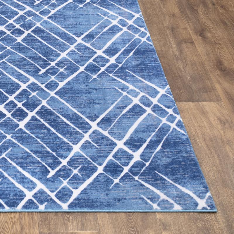 Modern Non Slip Abstract Design Area Rugs for Living Room Bedroom Hallway Runner Mats & Rugs 4