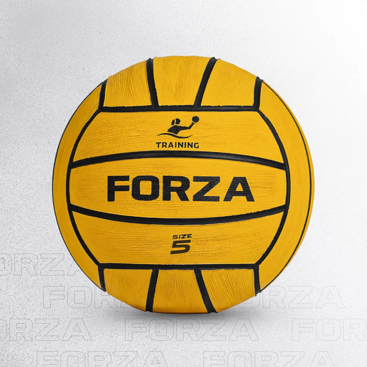 FORZA Water Polo Training Ball | Durable & Impact Resistant Ball with Grip+ Technology - Suitable for All Ages