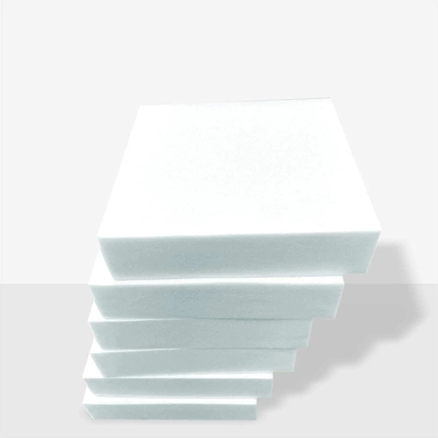 Adam Icon High Density White Firm Foam Upholstery Cushions for All type of Foam Cushioning Bench Stool window seat pads sofa Replacement Pet Bed dinning floor mat wheel chair