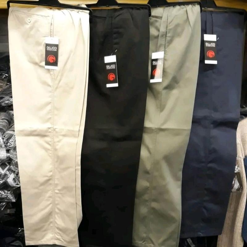 New Mens Rugby Trousers Casual Elasticated Waist 0