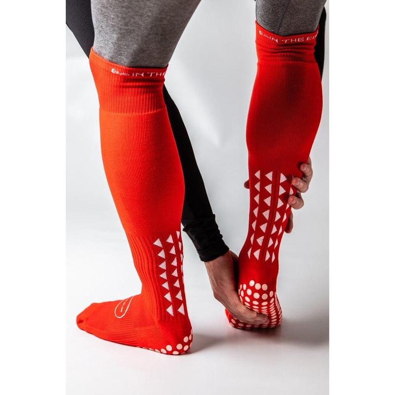 GRIP SOCKS 2.0  Full Length - Red 4