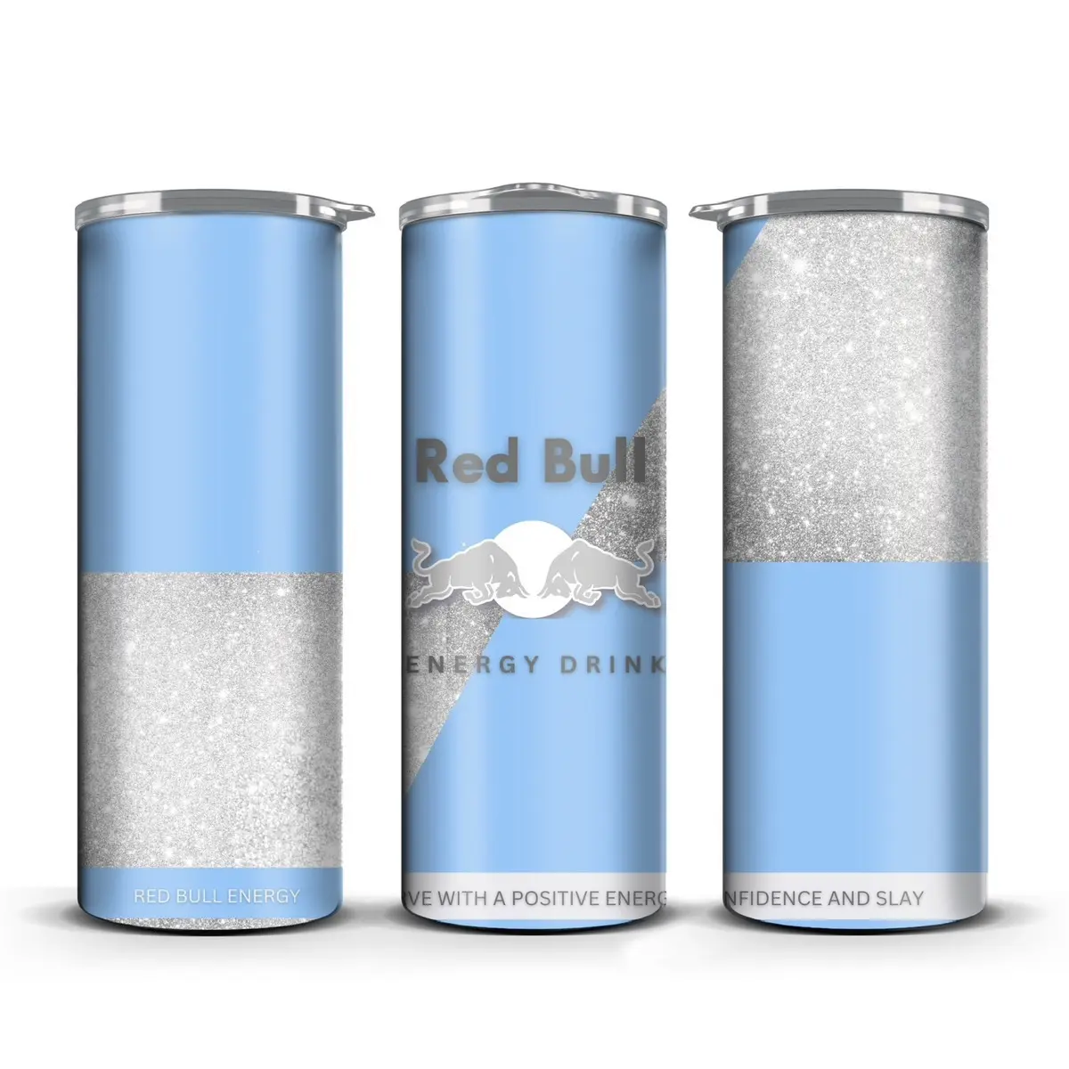 Red bull blue 20oz tumbler Drinkware Lid Stainless Straw Drink Flasks Steel Stylish Mug Bottles Portable Water Bottles Bottled