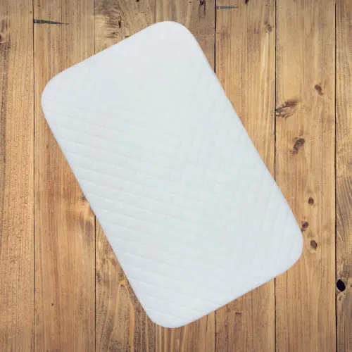 Hypoallergenic Quilted Foam Mattress for Baby Bedside Cribs | Compatible with Next to Me Sleepers | Breathable Washable Cover