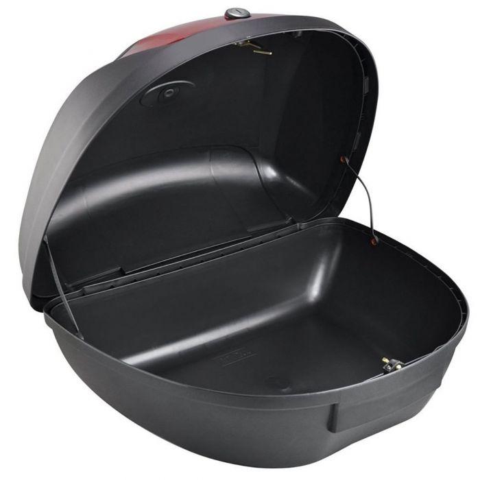 Tekbox Universal Motorcycle Helmet Top Box Luggage Storage For Motorbike Moped Back Rear Case (52L) 5