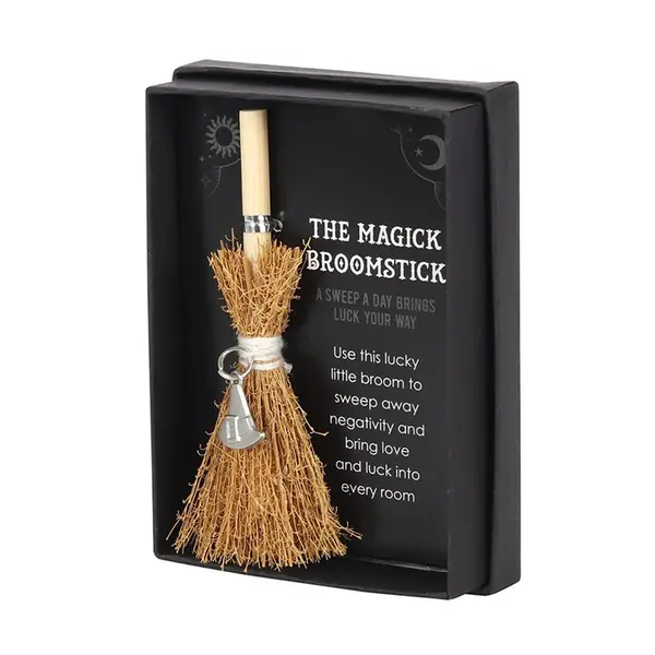 Witch Hat Mini Magick Broomstick 1