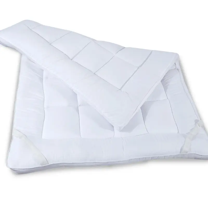Mattress Topper 4 inch Thick 10cm Hotel Quality Luxury All Sizes Single Double King and Super King Cotton Washable 3
