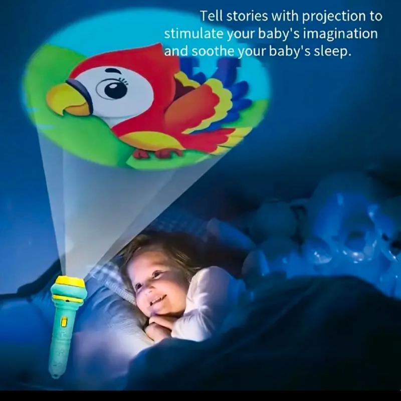 Fun Projection Flashlight with 32 Patterns and 4 Cards for Ages 3-12 #tiktok Gift for Christmas 5