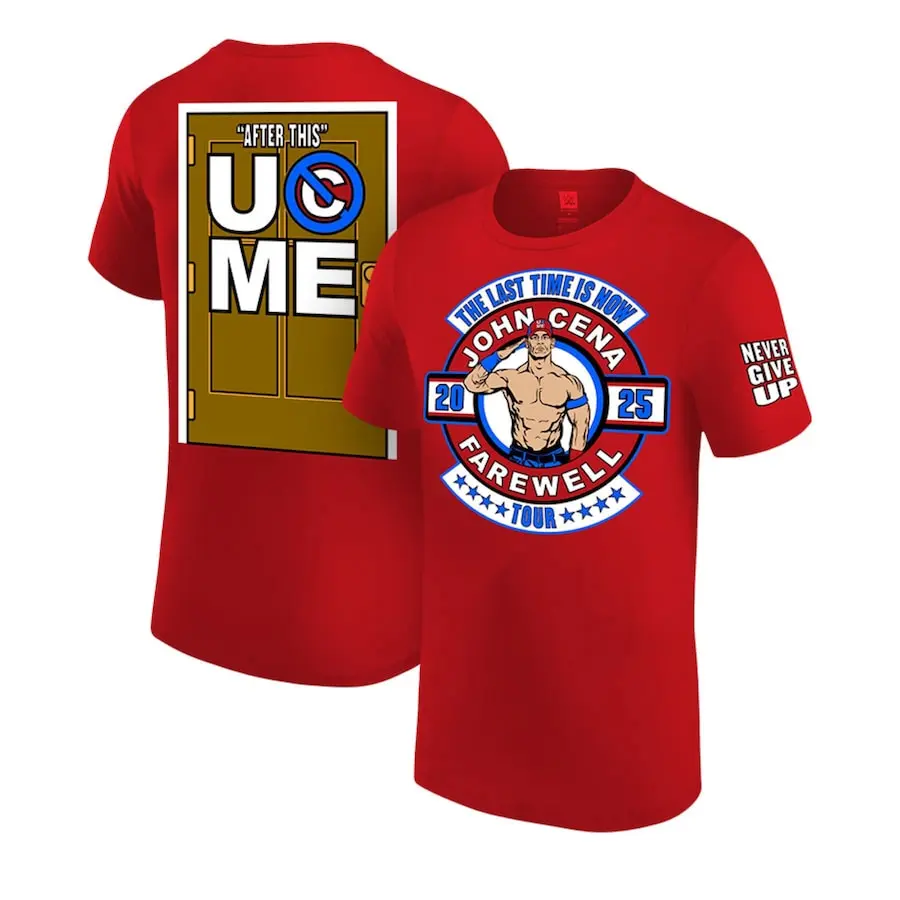 WWE John Cena Farewell Tour T Shirt - WWE John Cena Merch