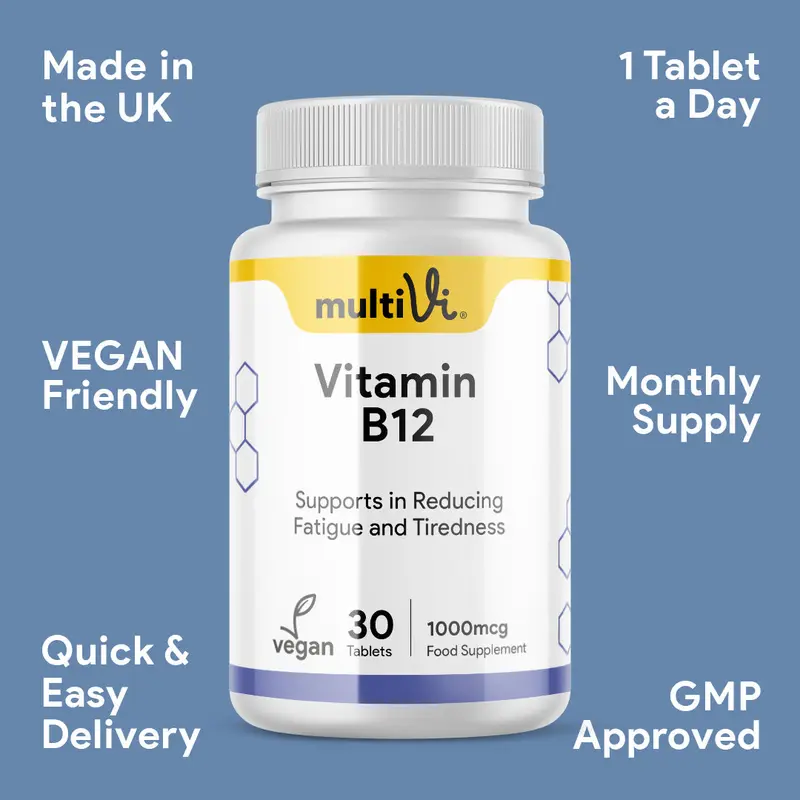 MultiVi Vitamin B12 Supplement for Fitness and Healthcare Needs 2