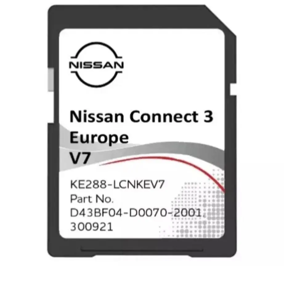 NISSAN Connect 3 V7 Navigation SD CARD Juke Micra Qashqai Map UK 2022 2023