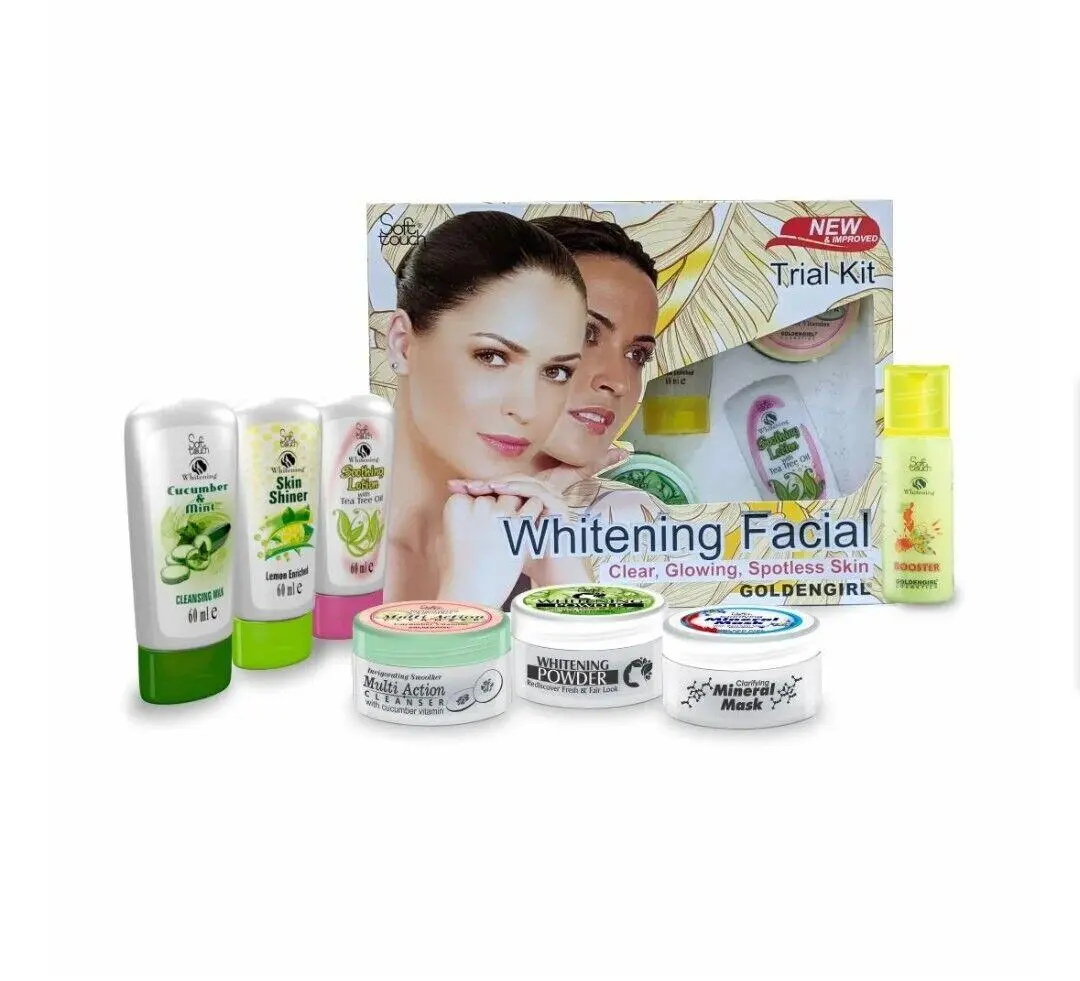 Soft Touch Whitening Facial Kit , Bright, glowing skin Skincare Comfort