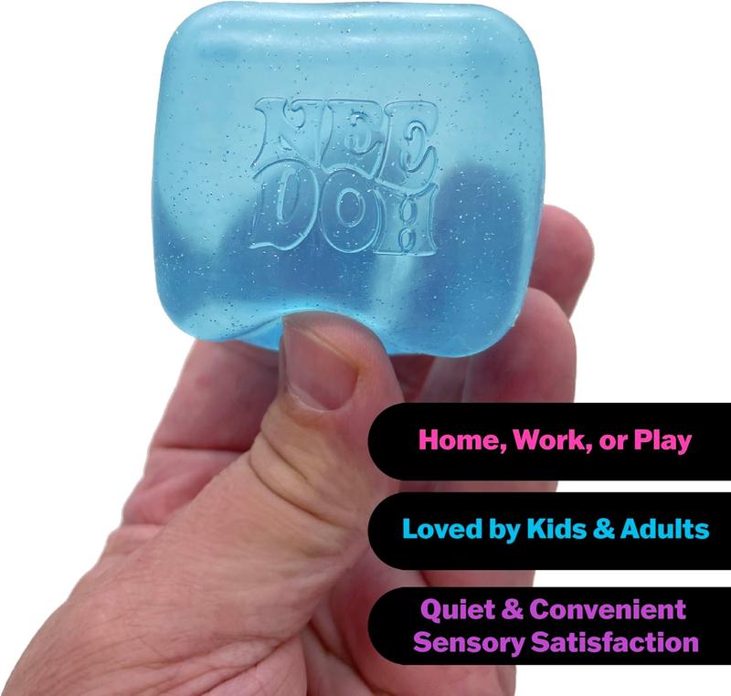 Nice Cube Nee Doh Stress Ball - Sensory Toys, Needoh Fidget Toys, Anxiety & Stress Relief, Sensory Balls, Non-Toxic Dough Material antistress  toys 3
