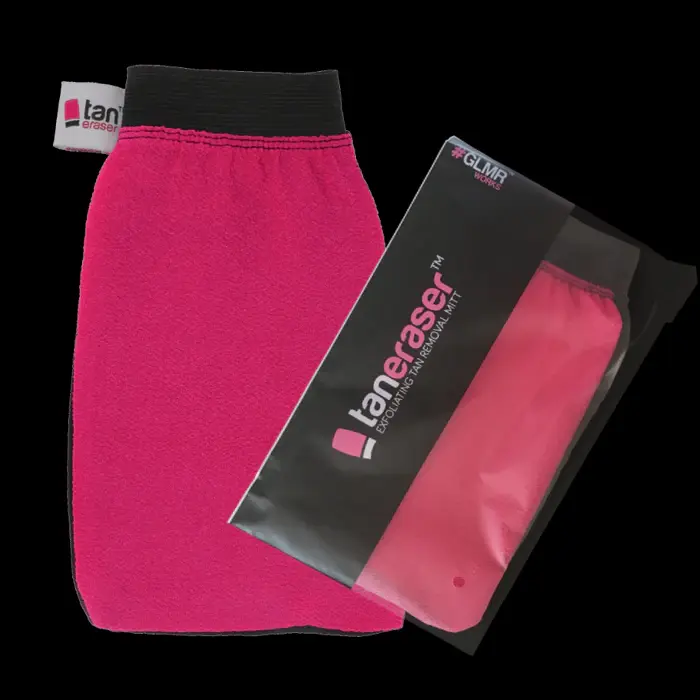 Tan Eraser Exfoliating Tan Removal Mitt by #GLMR Works