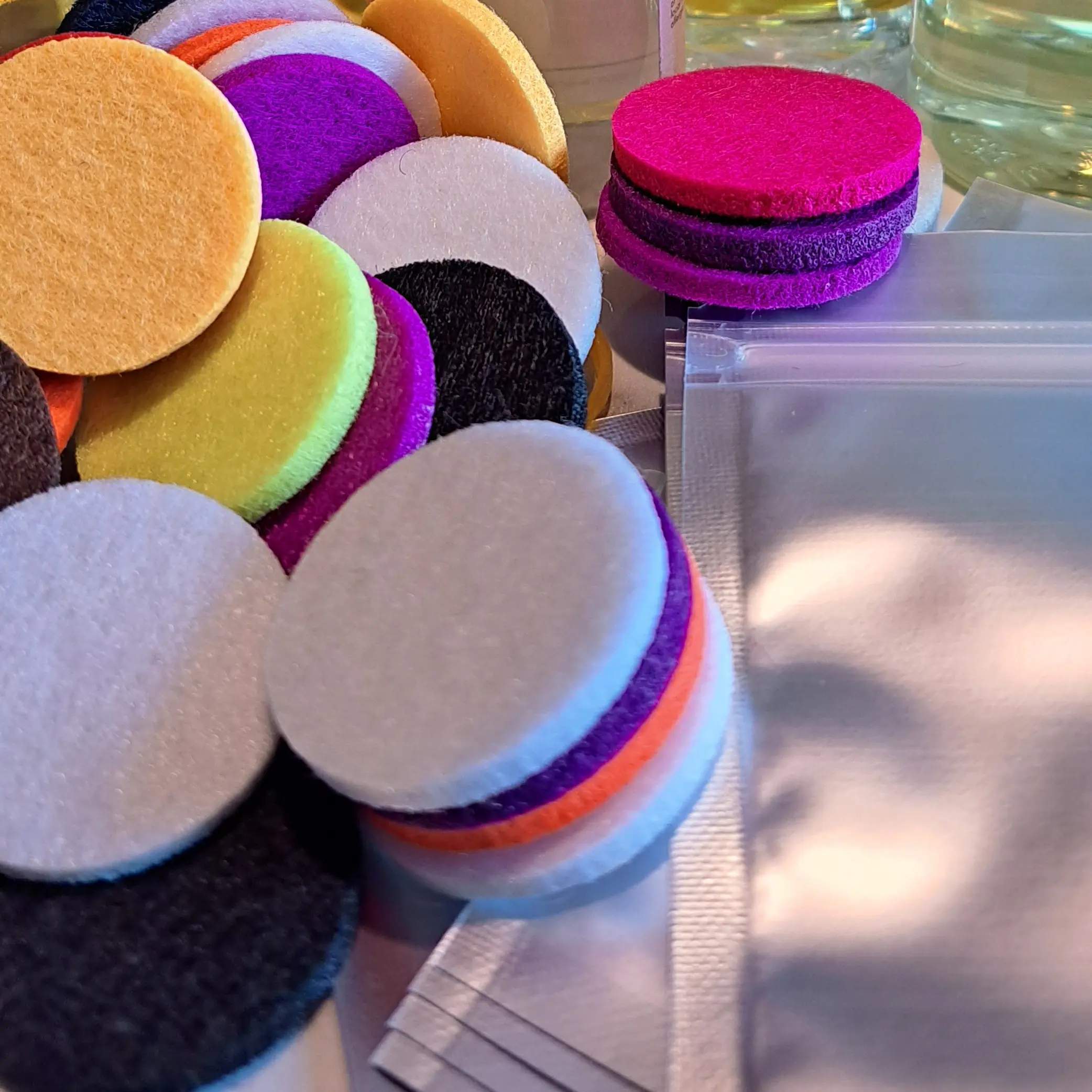 Laundry fragranced Pack of 4 Long-lasting Soaked and Pressed Hoover Discs Fragrance Household Scented