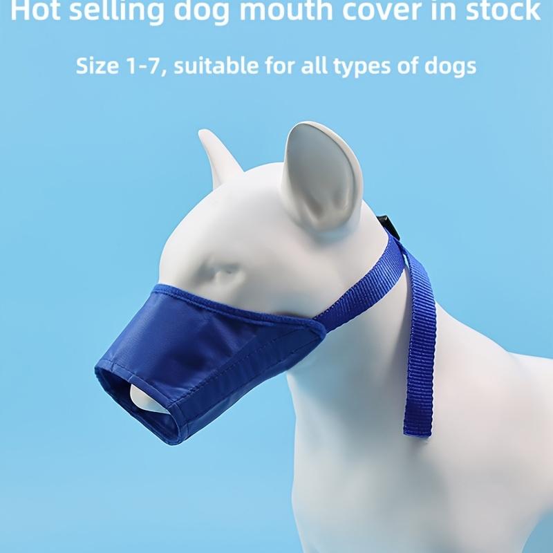 Dog Cover Ant Barking Dog Mask Breathable Pet Muzzle For Prevent Dog Biting Muzzlesdogs 3