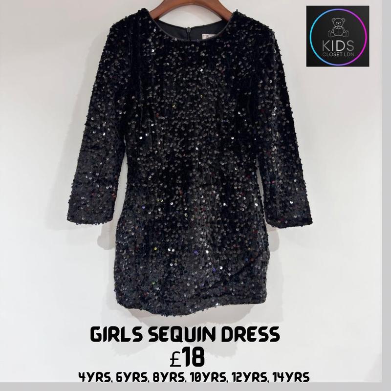 Girls Sequin Dresses 2