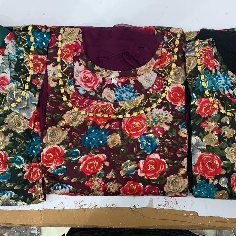 MADHANAA soft reyon winter kurti suit | 3piece set | indian pakistani style 1