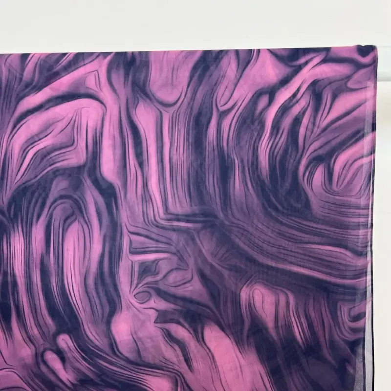 Colorful chiffon printed Hijabs